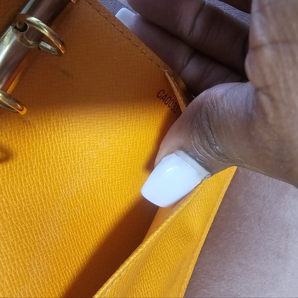 LOUIS VUITTON ORANGE EPI AGENDA PM - Picture 3 of 6